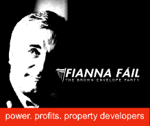 Finna Fail election poster spoof