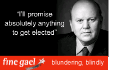 Fine Gael election poster spoof
