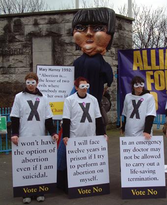 PD leader Mary Harney exposed