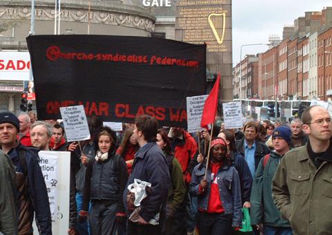 Anarcho syndicalist federation banner