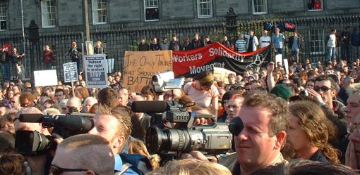 Anti police brutality rally