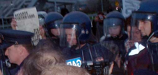 Release Fintan Lane riot cop