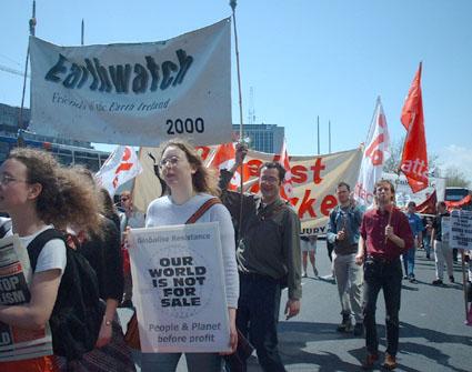 Eartwatch and attack on May day march