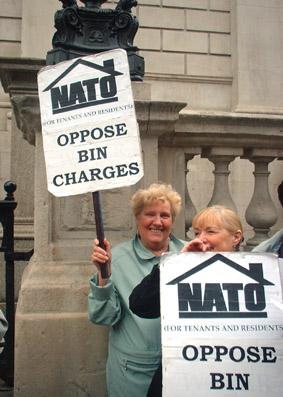 NATO at Dublin demo