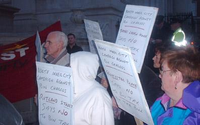 North Inner city against bin tax