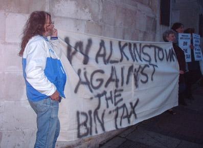 Walkinstown against the bin tax