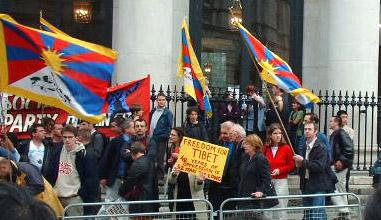 Tibet flags