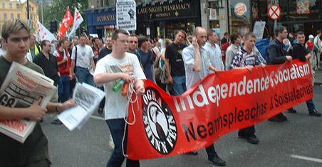 Ogra Sinn Fein banner