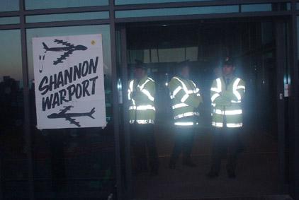 Shannon airport warzone